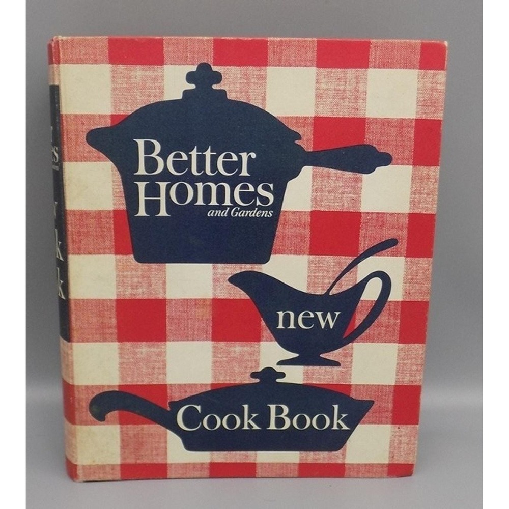 Better Homes and Gardens New Cook Book 1965 2nd Printing Barely Used Clean Vtg